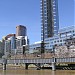 Sandridge Rail Bridge in City of Melbourne, Victoria city