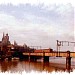 Sandridge Rail Bridge in City of Melbourne, Victoria city