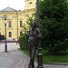 Szabó Lőrinc szobor in Debrecen city