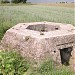 Betonowa podstawa pod niemiecki radar FuMG-65 Würzburg-Riese in Bytom city