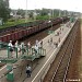 Пассажирская платформа железнодорожной станции Кубинка I в городе Кубинка