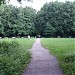 Многолучевой перекрёсток просек в Кусковском парке в городе Москва