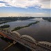 Дарницький залізничний міст в місті Київ