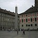 Obelisk in Prague city