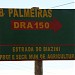 Saída para o Bairro Palmeira na Dracena city