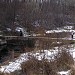 Понтонный мост в городе Москва
