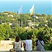 Flags Of Bulgaria & European Union in Varna city