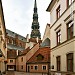 Convent Courtyard in Riga city