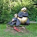 Скульптурная композиция «Панды на отдыхе» в городе Лобня