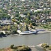 Железобетонная подпорная стенка набережной со смотровой площадкой в городе Каменск-Шахтинский