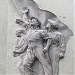 Bas-Relief on the building of construction workers of the metro  in Moscow city