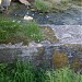 Пешеходный мост через Ижору в городе Пудость