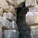 Interno del piano superiore del nuraghe Burghidu