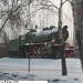 Паровоз-памятник Су 213-89 в городе Пенза