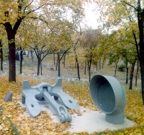 USS AARON WARD (DM 34) Memorial Elgin, Illinois