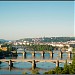 Mánes bridge in Prague city