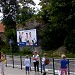 Zniszczony wiadukt kolejowy in Gdańsk city