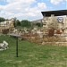 South Gate of the Roman Castrum & the old medieval City Wall in Alba Iulia city