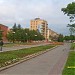 Центральный сквер в городе Магадан