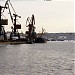 Морской торговый порт в городе Магадан