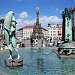 Ariónova kašna in Olomouc city