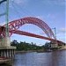 jembatan perbatasan wilayah tawangrejo dan kelun in Madiun city
