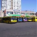 Кінцева зупинка автобусів «Метро «Харківська» (uk) в городе Киев