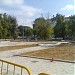 Jardines de la glorieta de la Cruz Roja en la ciudad de Córdoba