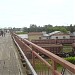 Надземный пешеходный переход через железнодорожную станцию Дёма в городе Уфа