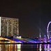 Marina Bay Floating Stadium in Republic of Singapore city