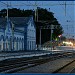 Вокзал железнодорожной станции Пушкино в городе Пушкино