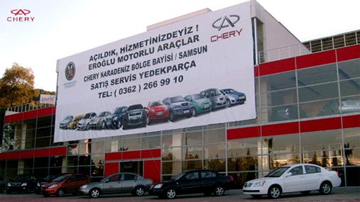 Chery Car Services Dealers Eroglu Automotive Samsun Metropolitan Municipality