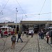 Vozovna tramvají DPMO in Olomouc city