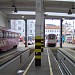 Vozovna tramvají DPMO in Olomouc city