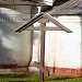 Деревянный крест в городе Архангельское