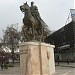 Skanderbeg Monument in Skopje city