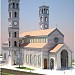 Mother Teresa Catholic Cathedral in Pristina city
