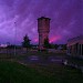 Водонапорная башня в городе Алакуртти