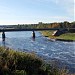 Мост через реку Лугу в городе Кингисепп