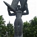 Sculpture of giant Neringa in Klaipėda city