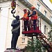 Место, где был установлен памятник Ленину в городе Кировск