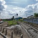 Железнодорожный переезд в городе Москва