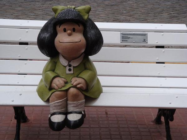 Estatua Homenaje A Mafalda Buenos Aires
