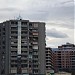 The gray building in Tirana city