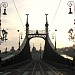 Szabadság híd in Budapest city