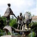 Metal Workers Statue in Rustavi city