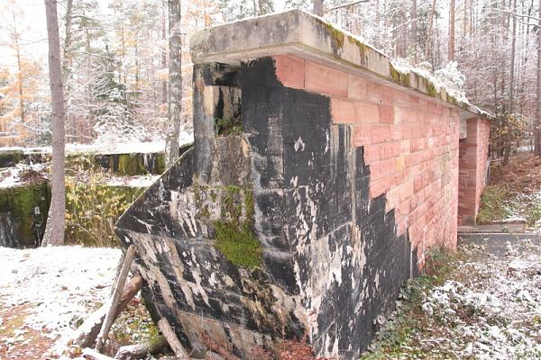 Geplant Reichsautobahn Brückenreste, Strecke 46