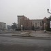 Freedom square in Rustavi city