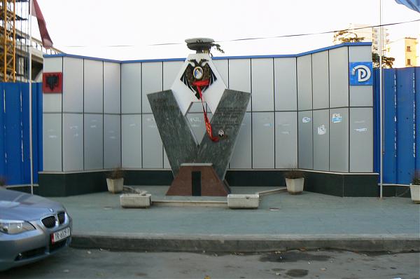 Azem Hajdari Memorial Tirana