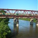 Железнодорожные мосты через реку Иню в городе Новосибирск